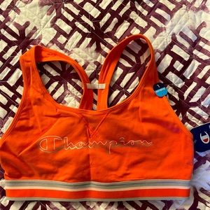 Champion Orange Sports Bra